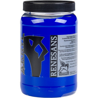 Farba akrylowa A'kryl - Renesans - 21, ultramaryna, 500 ml