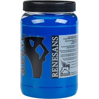 Farba akrylowa A'kryl - Renesans - 20, błękit ftalo, 500 ml