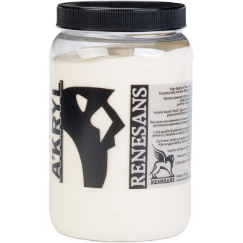 Farba akrylowa A'kryl - Renesans - 02, biel antyczna, 500 ml