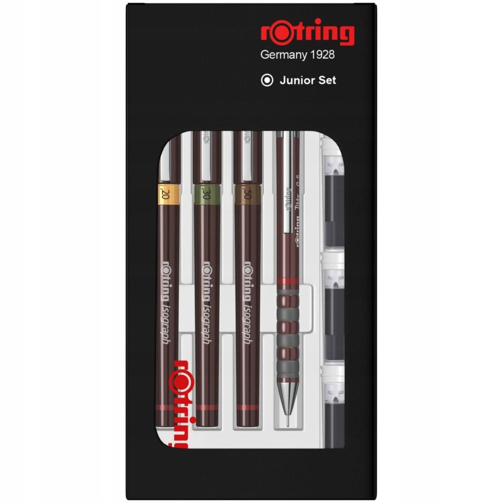 Zestaw pisaków kreślarskich Isograph Junior Set - Rotring