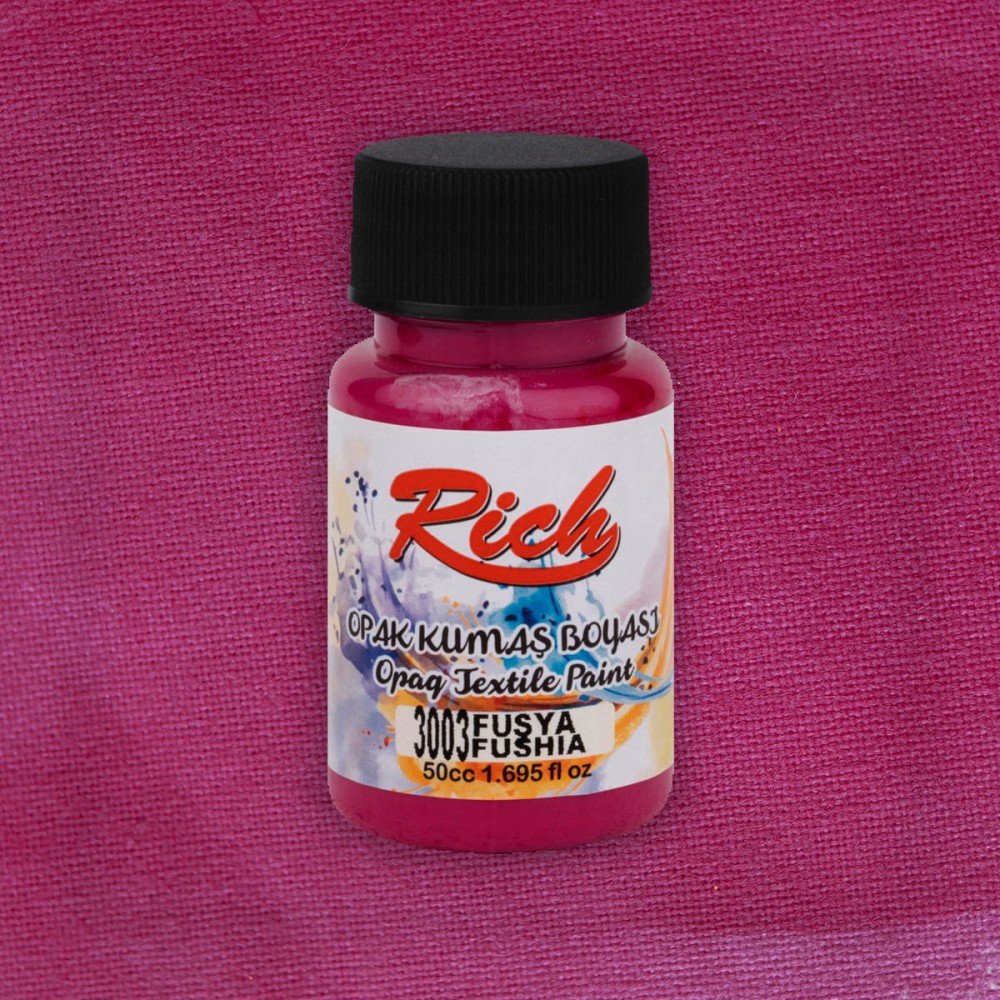 Fabric paint Opaque - Rich - Fuchsia, 50 ml