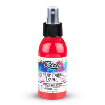 Fabric spray paint - Rich - Red, 100 ml