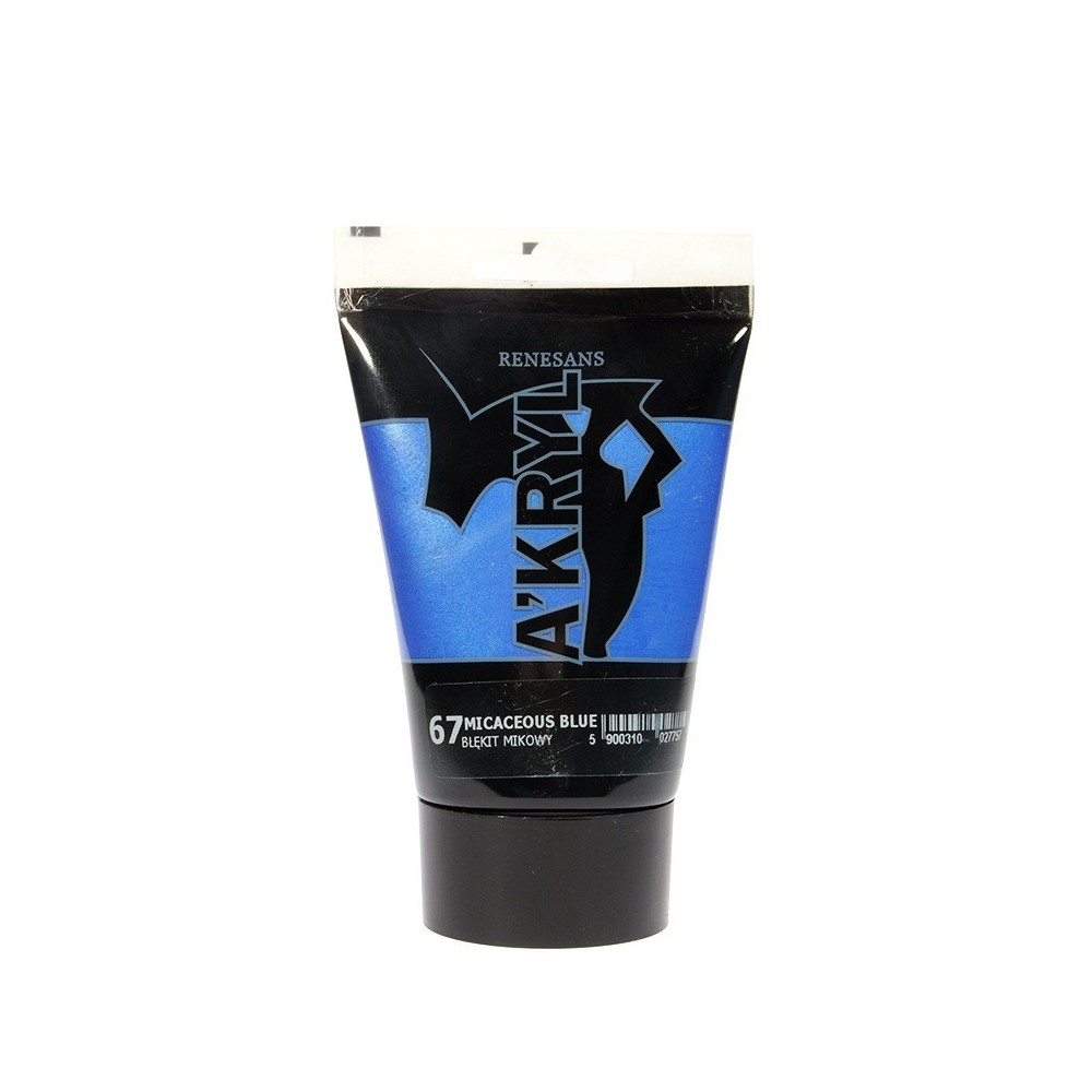 Farba akrylowa A'kryl - Renesans - błękit mikowy, 100 ml
