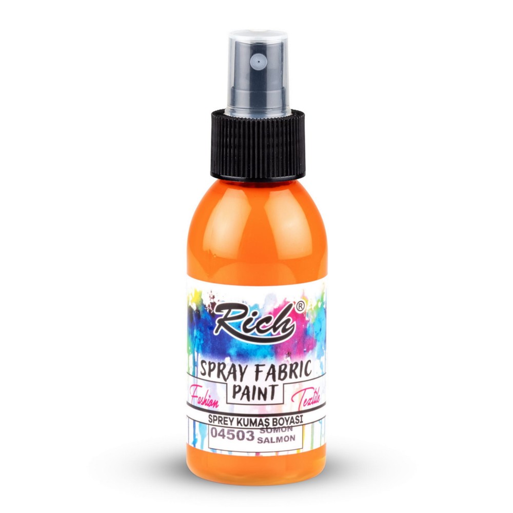 Fabric spray paint - Rich - Salmon, 100 ml