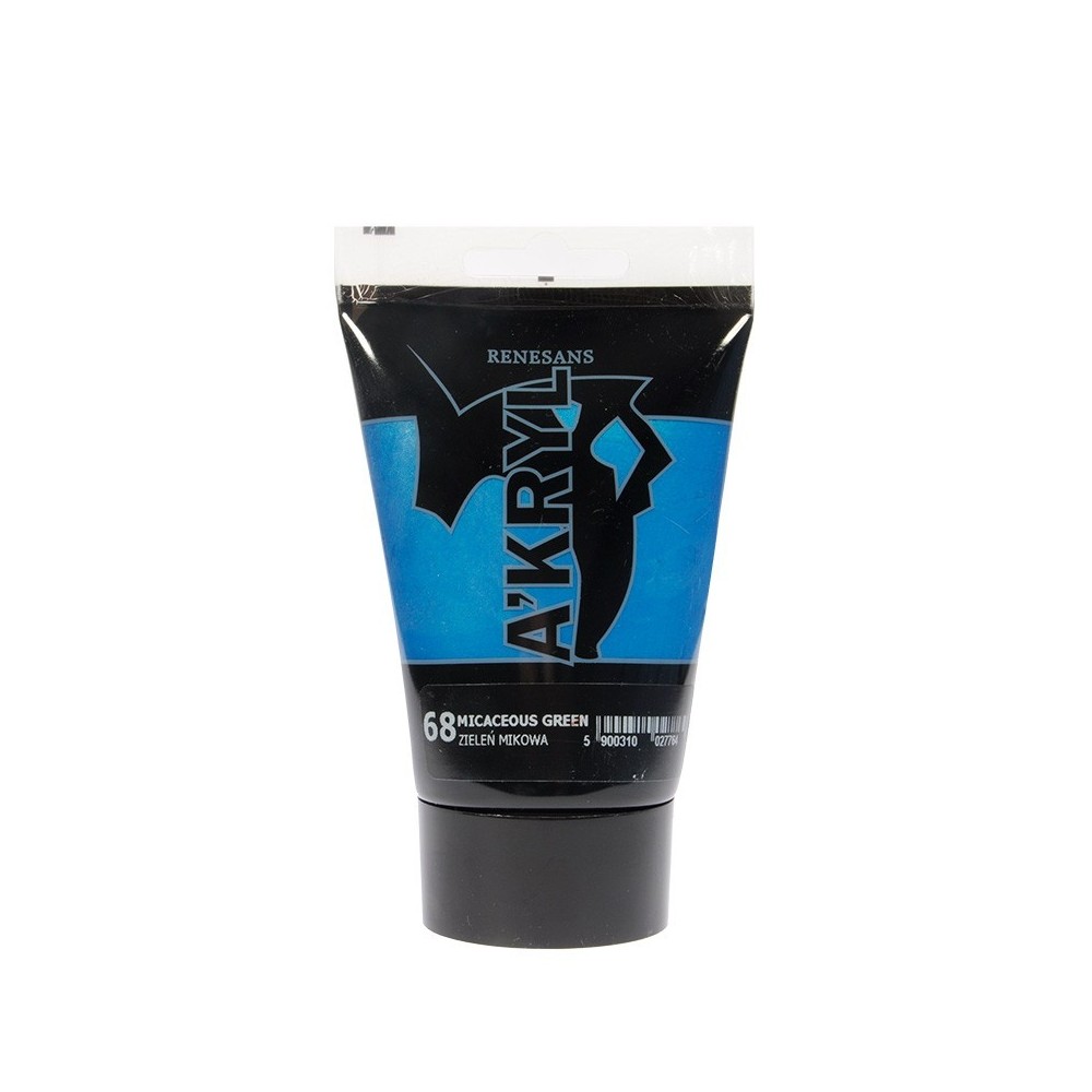Farba akrylowa A'kryl - Renesans - zieleń mikowa, 100 ml