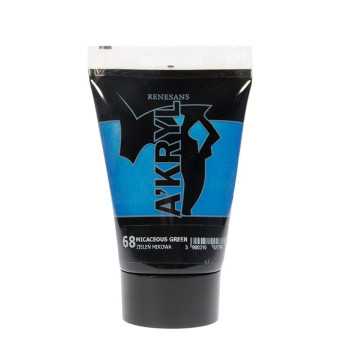 Farba akrylowa A'kryl - Renesans - zieleń mikowa, 100 ml