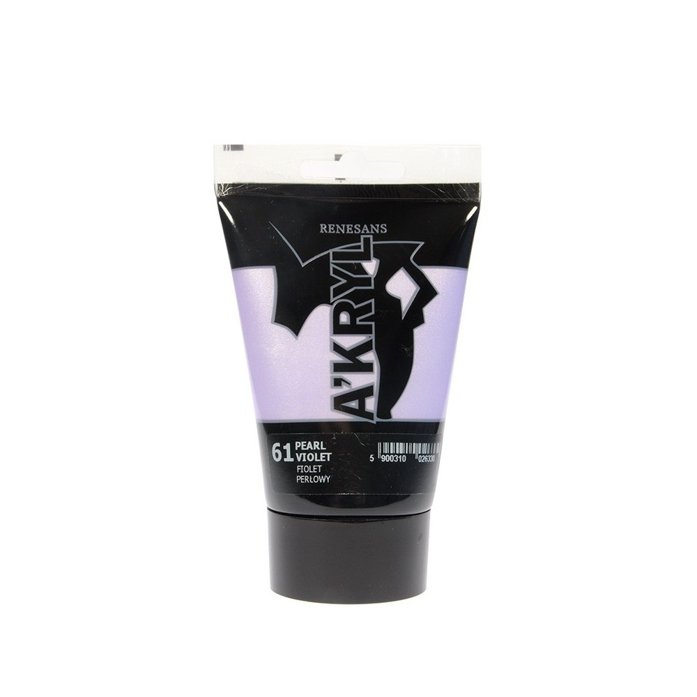 Farba akrylowa A'kryl - Renesans - fiolet perłowy, 100 ml