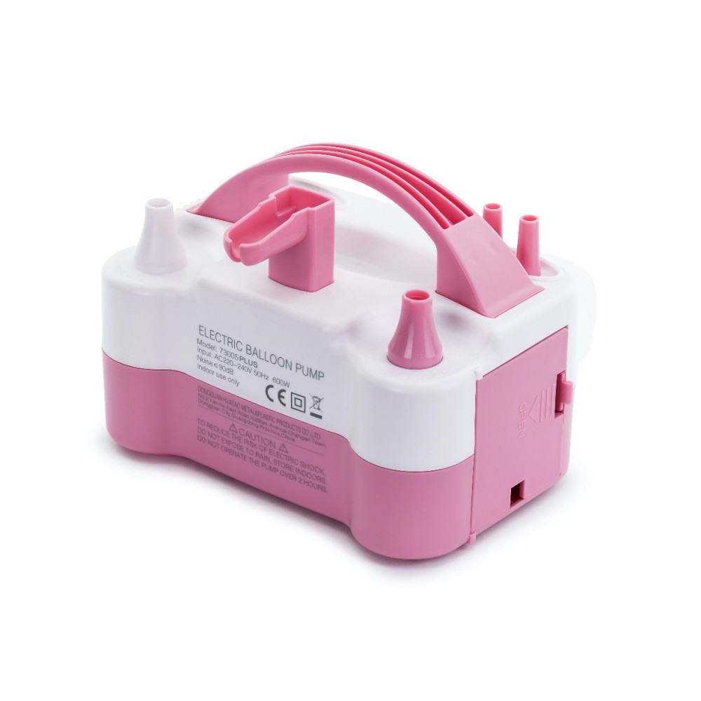 Electric pump - pink, 2 outputs, 600W