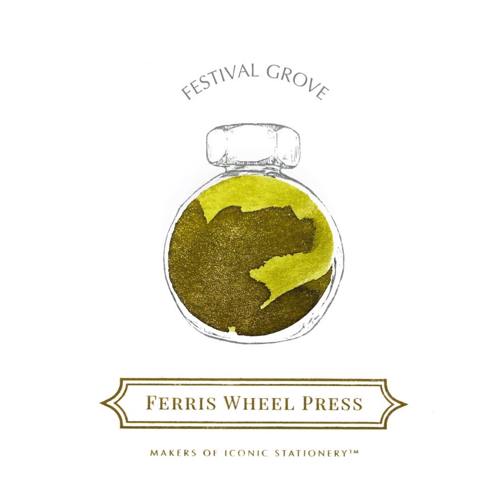 Calligraphy ink - Ferris Wheel Press - Festival Grove, 38 ml