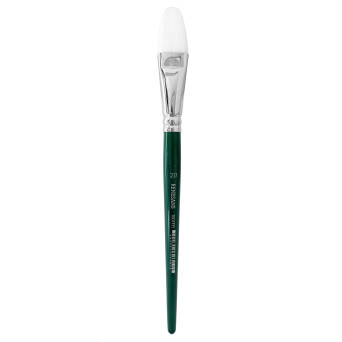 Cat's tongue, synthetic, 1007FR series brush - Renesans - short handle, no. 20