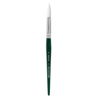 Round, synthetic, 1007FR series brush - Renesans - short handle, no. 18