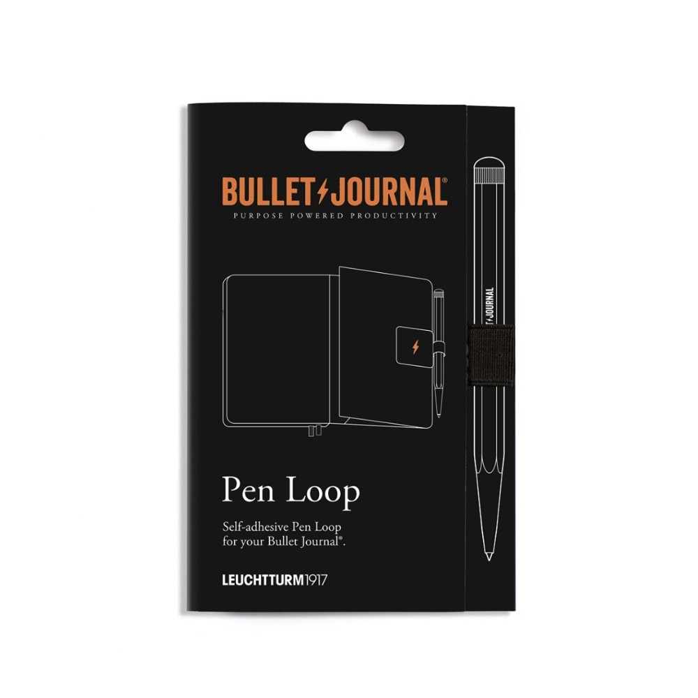 Uchwyt Pen Loop Bullet Journal na długopis - Leuchtturm1917 - Black