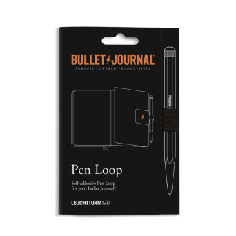 Uchwyt Pen Loop Bullet Journal na długopis - Leuchtturm1917 - Black