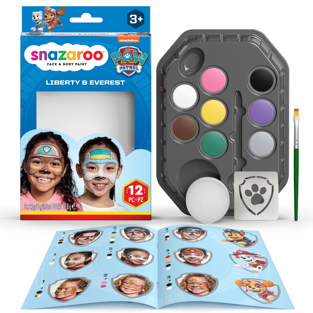Face paint kit Liberty & Everest - Snazaroo - 12 pcs.