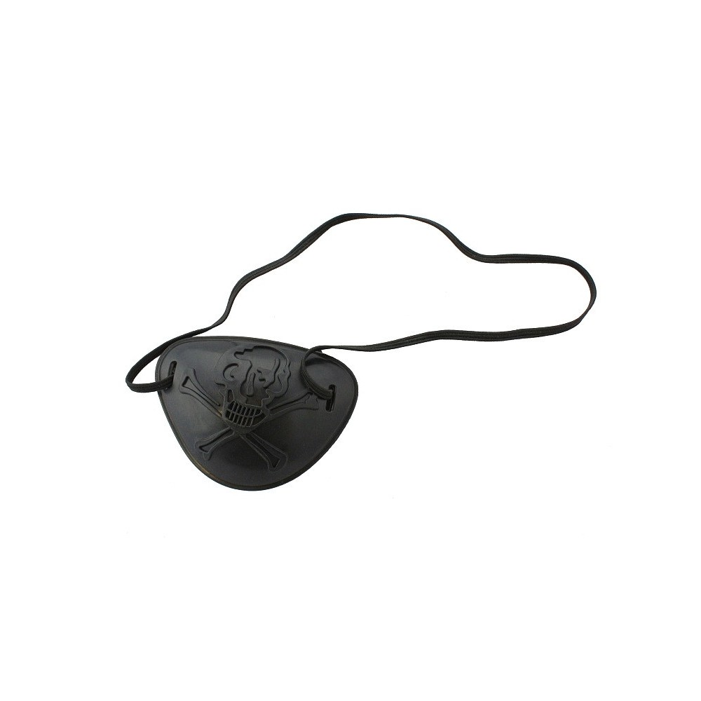 Pirate eye patch fot Halloween - black