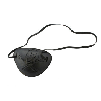 Pirate eye patch fot Halloween - black