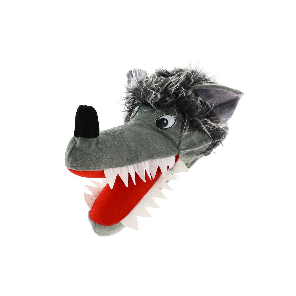 The wolf hat - grey, 56 cm