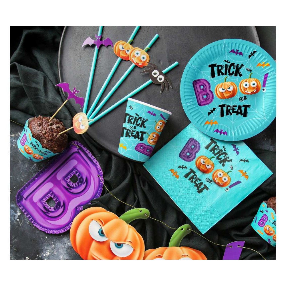 Halloween napkins Boo! Trick or Treat - 20 pcs.
