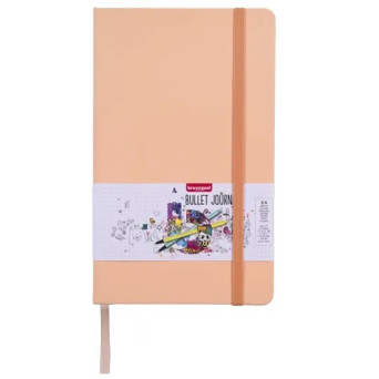 Bullet Journal - Bruynzeel - Peach, dotted, 140 g, 13 x 21 cm, 64 sheets