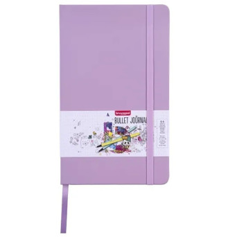 Bullet Journal - Bruynzeel - violet, dotted, 140 g, 13 x 21 cm, 64 sheets
