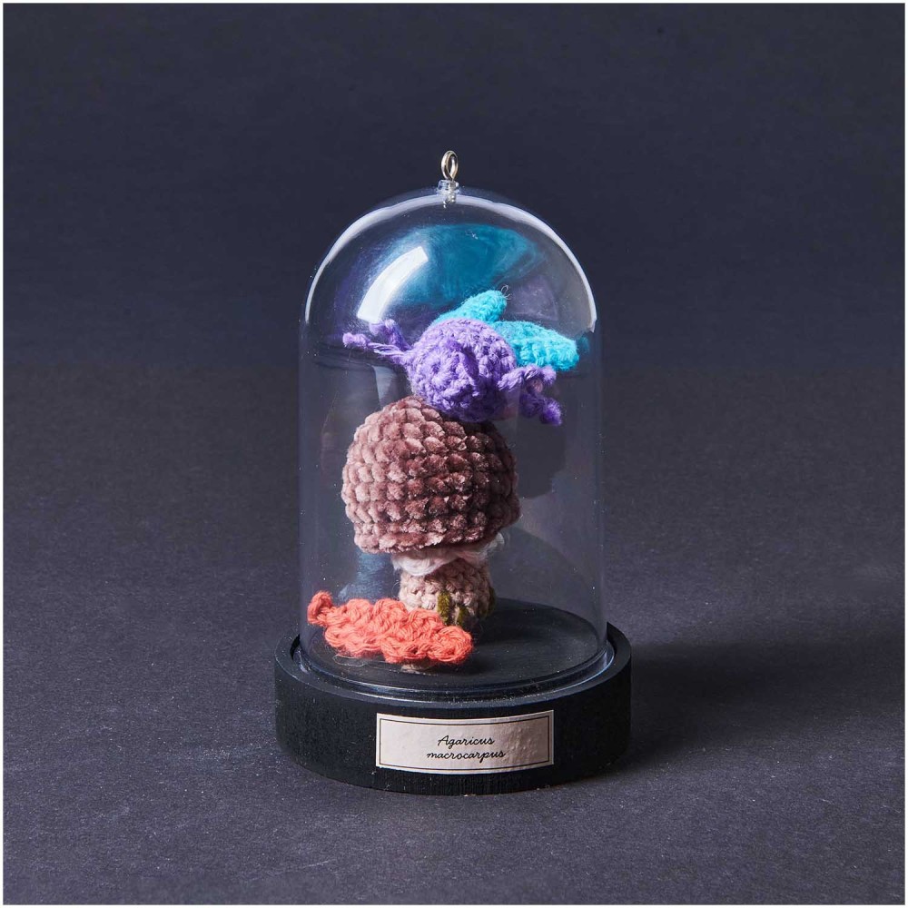 Ricorumi Nilli Nilli chenille yarn - Rico Design - Chocolate, 25 g