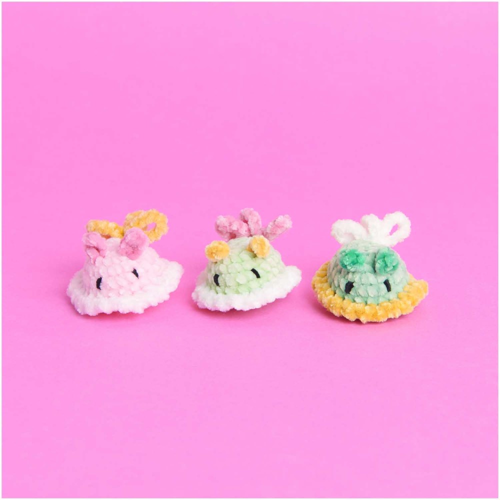 Ricorumi Nilli Nilli chenille yarn - Rico Design - Mint, 25 g