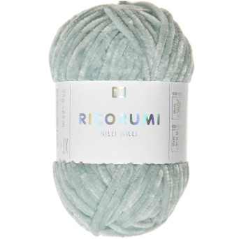 Ricorumi Nilli Nilli chenille yarn - Rico Design - Aqua, 25 g