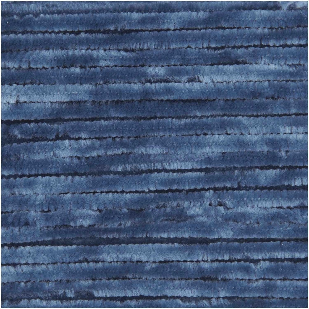 Ricorumi Nilli Nilli chenille yarn - Rico Design - Blue, 25 g