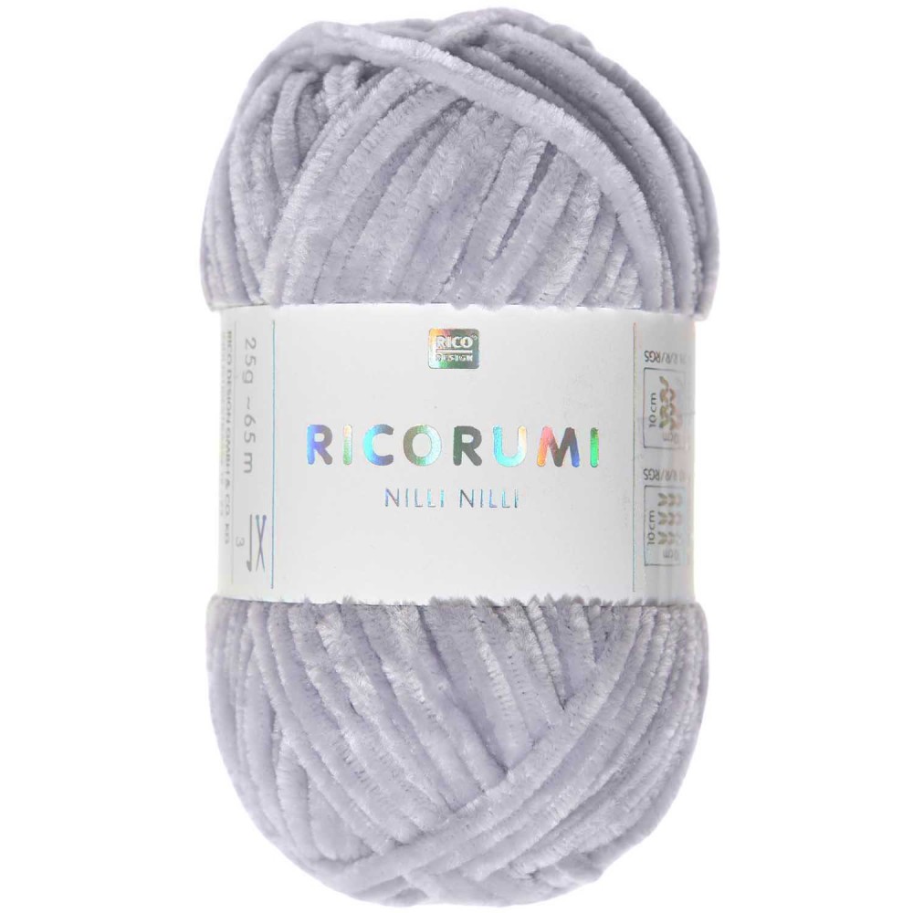 Włóczka szenilowa Ricorumi Nilli Nilli - Rico Design - Lilac, 25 g