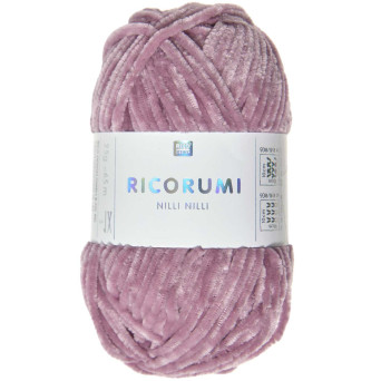 Włóczka szenilowa Ricorumi Nilli Nilli - Rico Design - Berry, 25 g