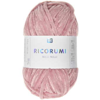 Ricorumi Nilli Nilli chenille yarn - Rico Design - Salmon, 25 g
