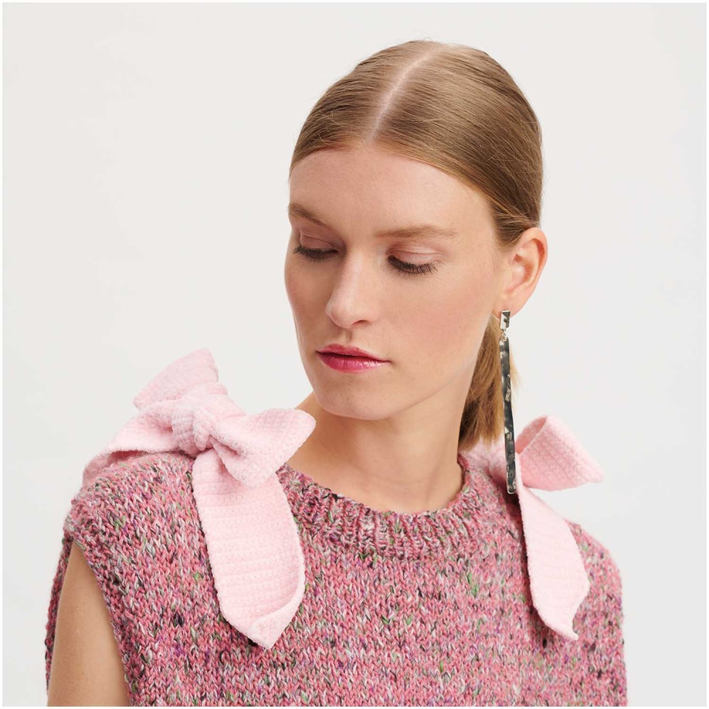 Włóczka szenilowa Ricorumi Nilli Nilli - Rico Design - Pink, 25 g