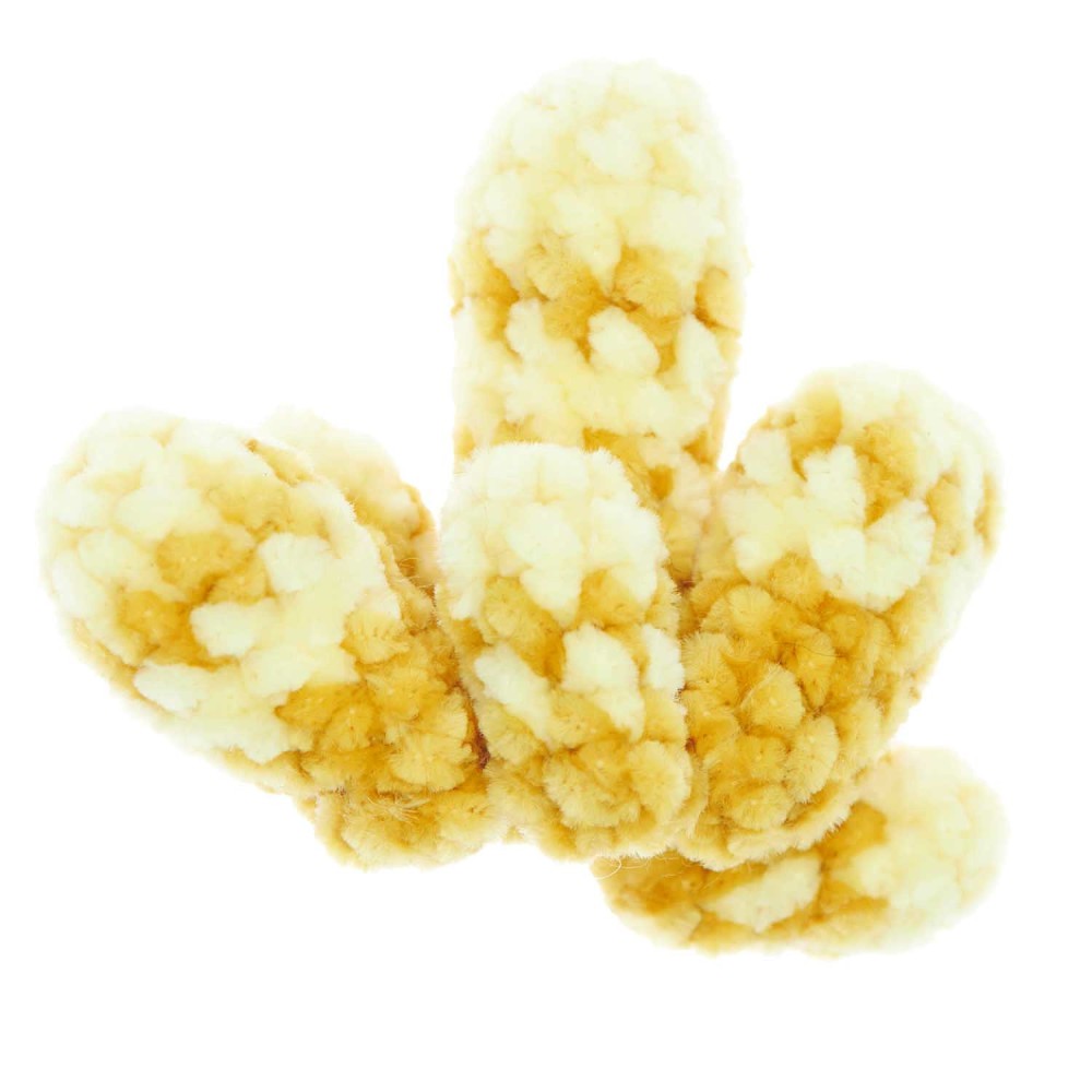 Ricorumi Nilli Nilli chenille yarn - Rico Design - Yellow, 25 g