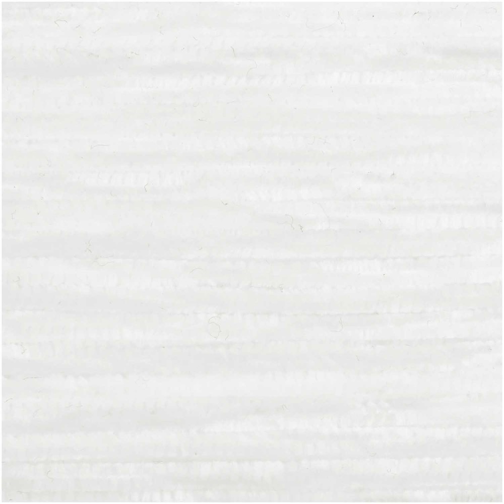 Włóczka szenilowa Ricorumi Nilli Nilli - Rico Design - White, 25 g