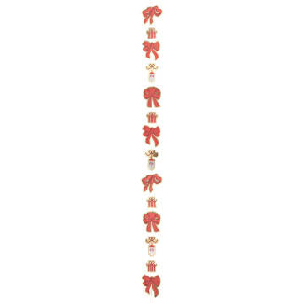 Girlanda świąteczna Put a bow on it! Classic - Rico Design - 2,3 m