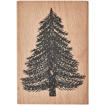 Stempel drewniany Jodła - Rico Design - 8,5 x 12 cm