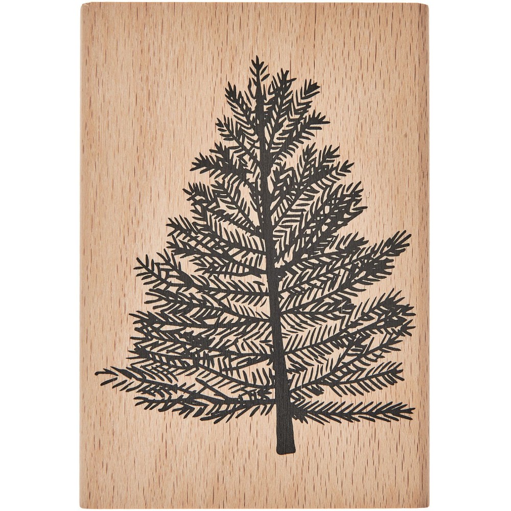 Wooden stamp Pine Tree - Rico Design - 8,5 x 12 cm