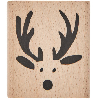 Stempel drewniany Renifer - Rico Design - 4 x 4,5 cm