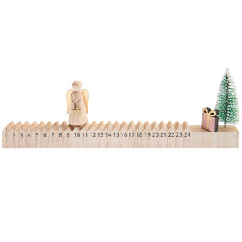 Drewniany kalendarz adwentowy Angel - Rico Design