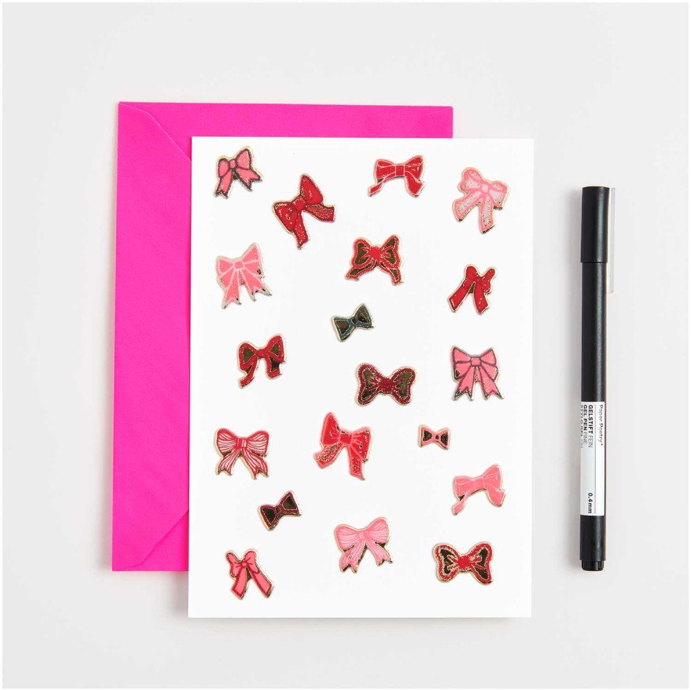 Puffy stickers Bows - Rico Design - 25 pcs.