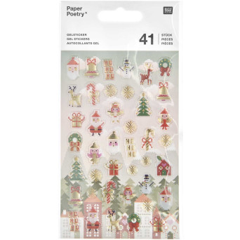 Gel stickers Put a bow on it - Paper Poetry - 41 pcs.