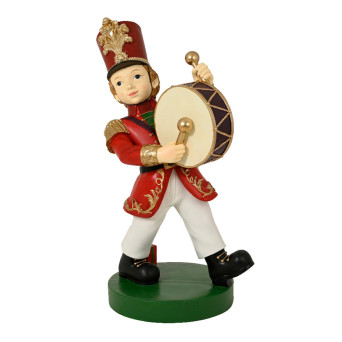 Christmas Boy drummer decoration - 55,5 x 14 x 48 cm