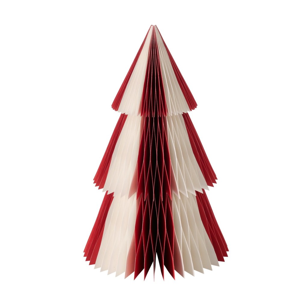 Paper honeycomb decoration Yorki Christmas Tree - 37 cm