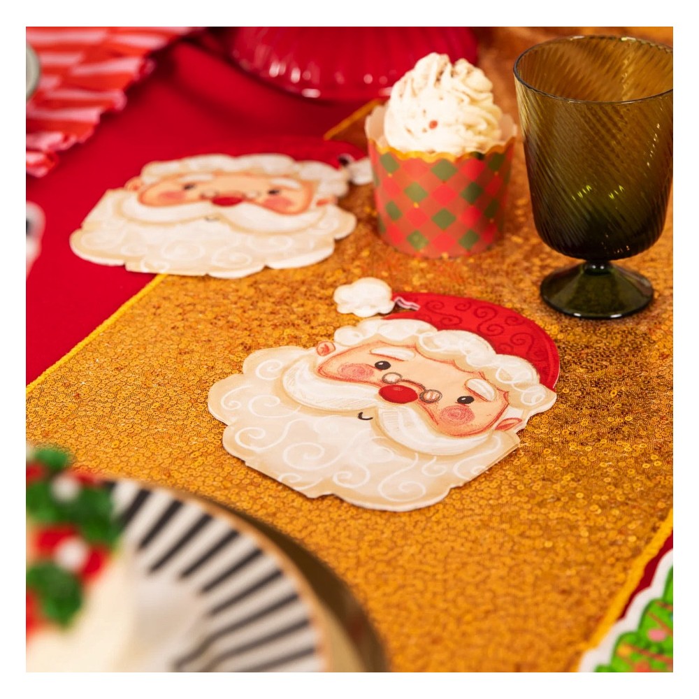 Paper napkins Santa Claus - 29,4 x 33 cm, 10 pcs.