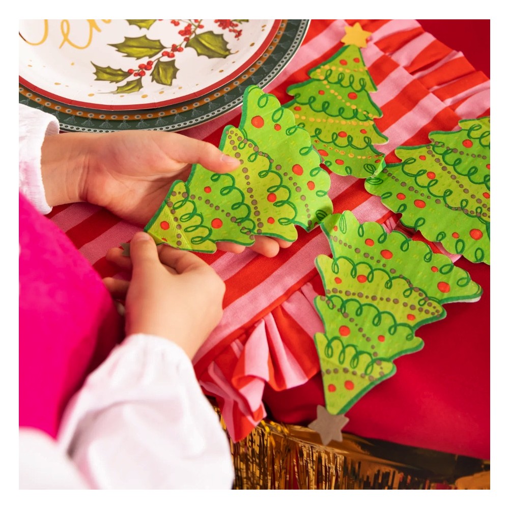 Paper napkins Christmas Tree - 23 x 30,8 cm, 10 pcs.