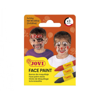 Set of stick face paints Scary - Jovi - 3 pcs.