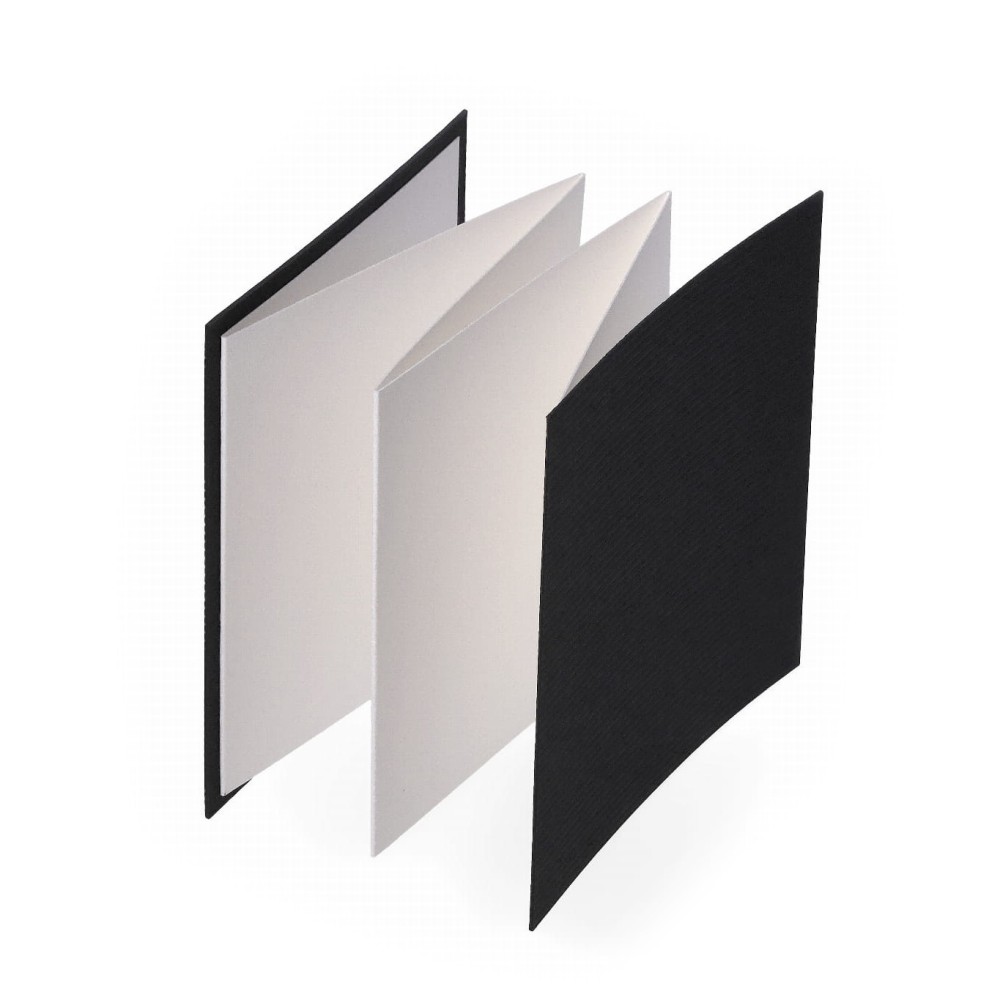 Leporello watercolor Book 14 x 14 cm - SM-LT - 300 g, 6 sheets