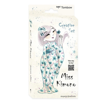 Zestaw pisaków Limited Edition Miss Kimono - Tombow - 6 szt.