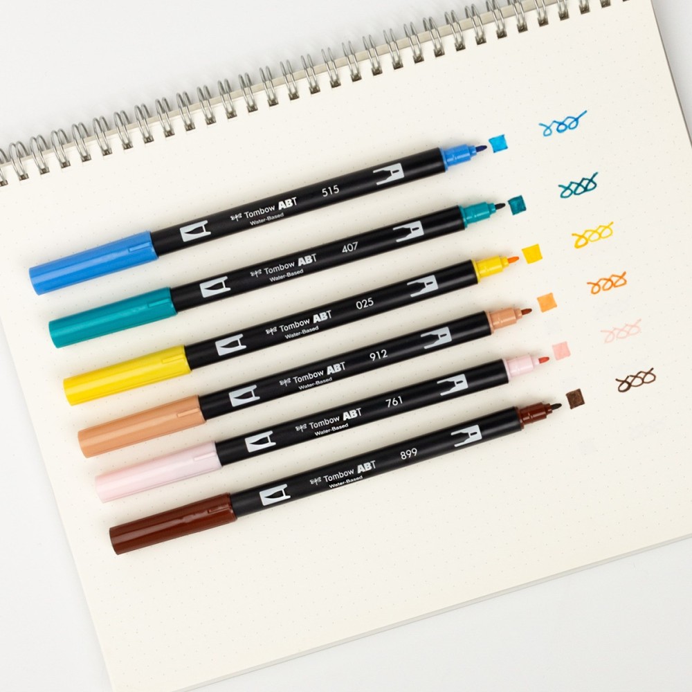 Zestaw pisaków Limited Edition Manga Bird - Tombow - 10 szt.