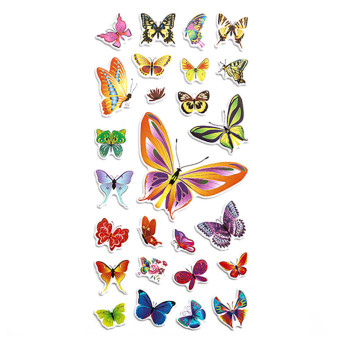 3D foam stickers Funny Faces - DpCraft - 26 pcs.
